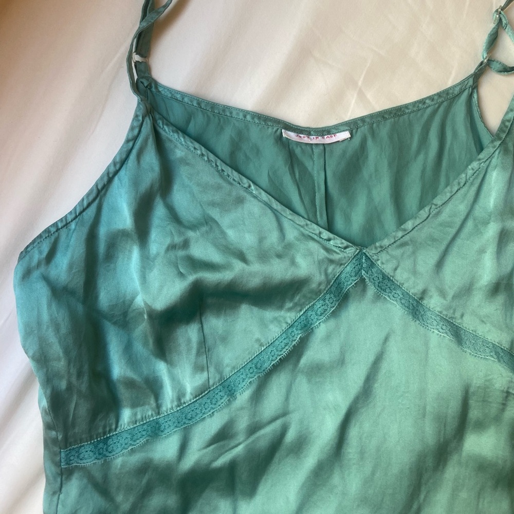 Silk slip dress